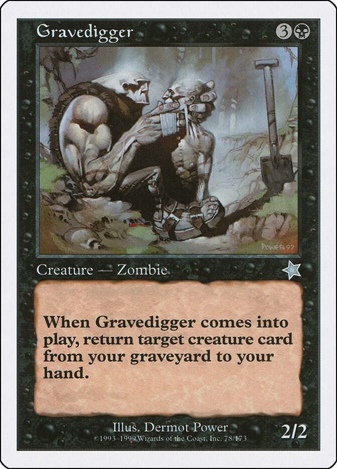 Gravedigger 78 card from Starter 1999