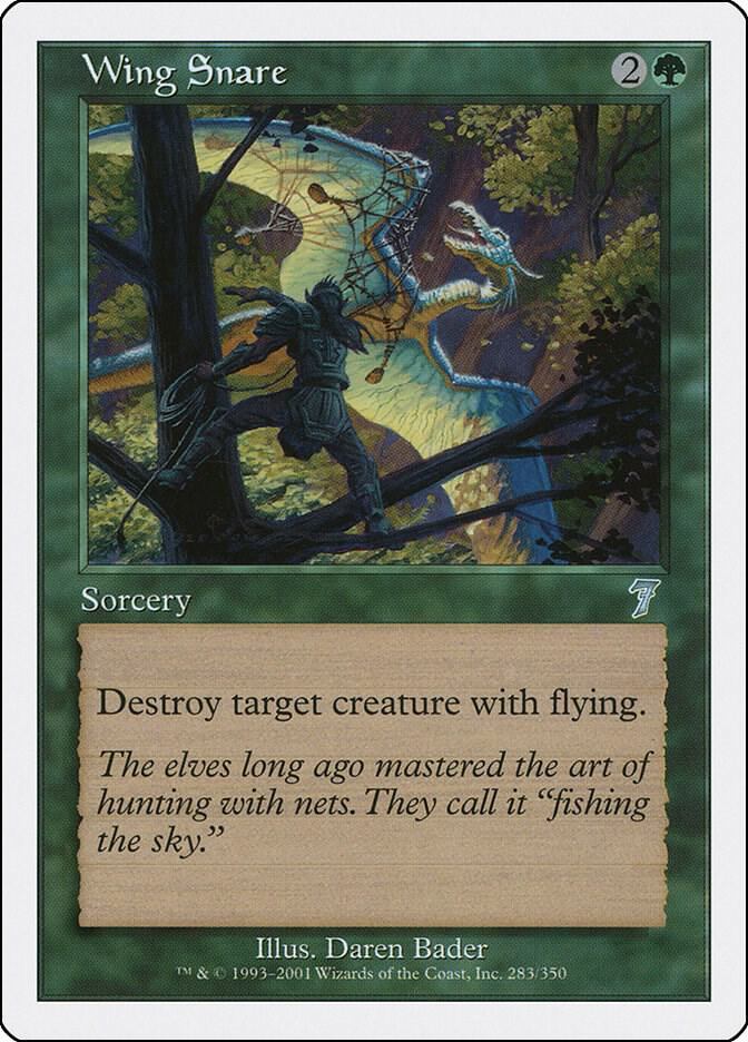 Wing Snare 283 card from 7th Edition