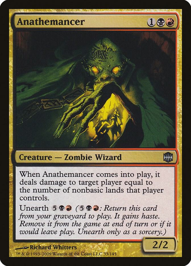 Anathemancer 33 card from Alara Reborn