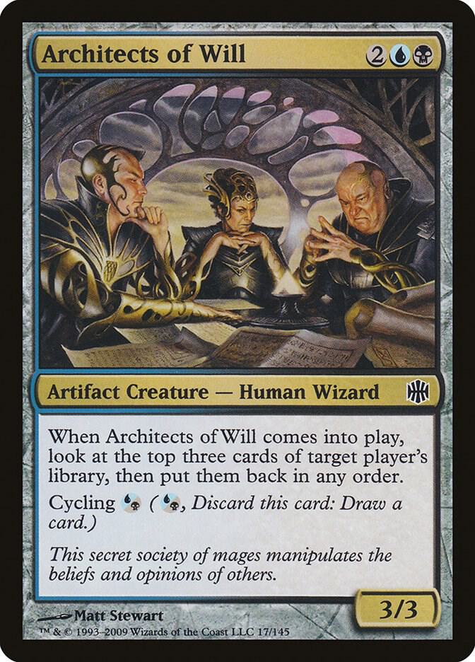 Architects of Will 17 card from Alara Reborn