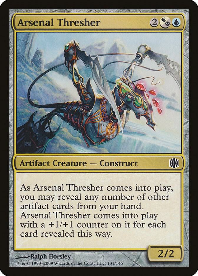 Arsenal Thresher 131 card from Alara Reborn