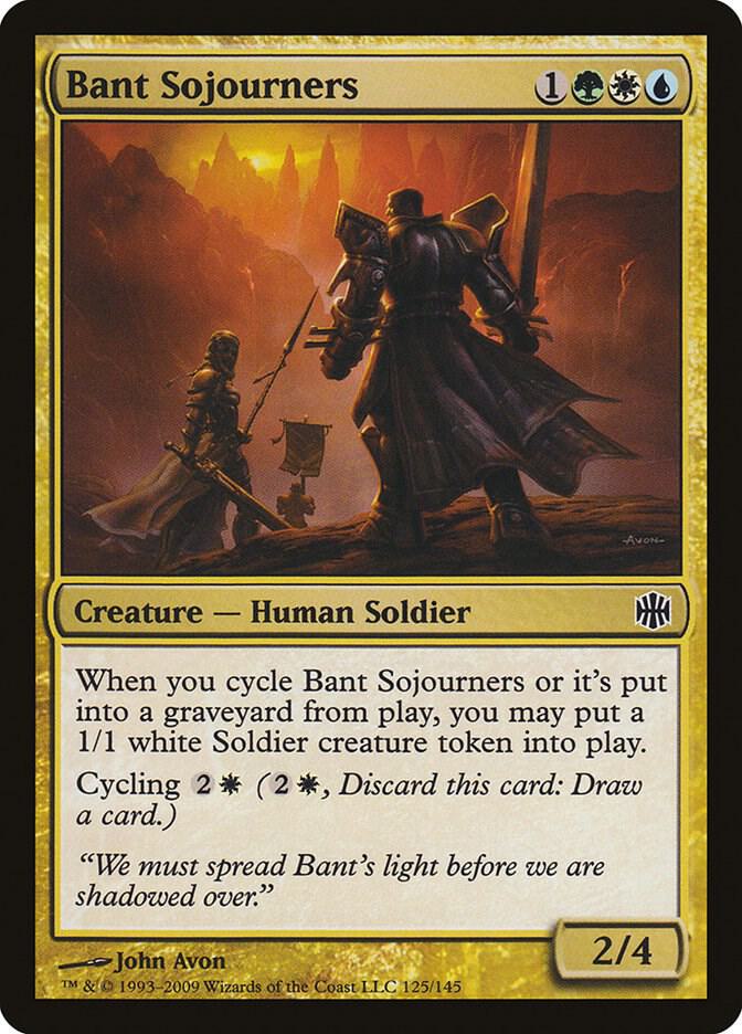 Bant Sojourners 125 card from Alara Reborn
