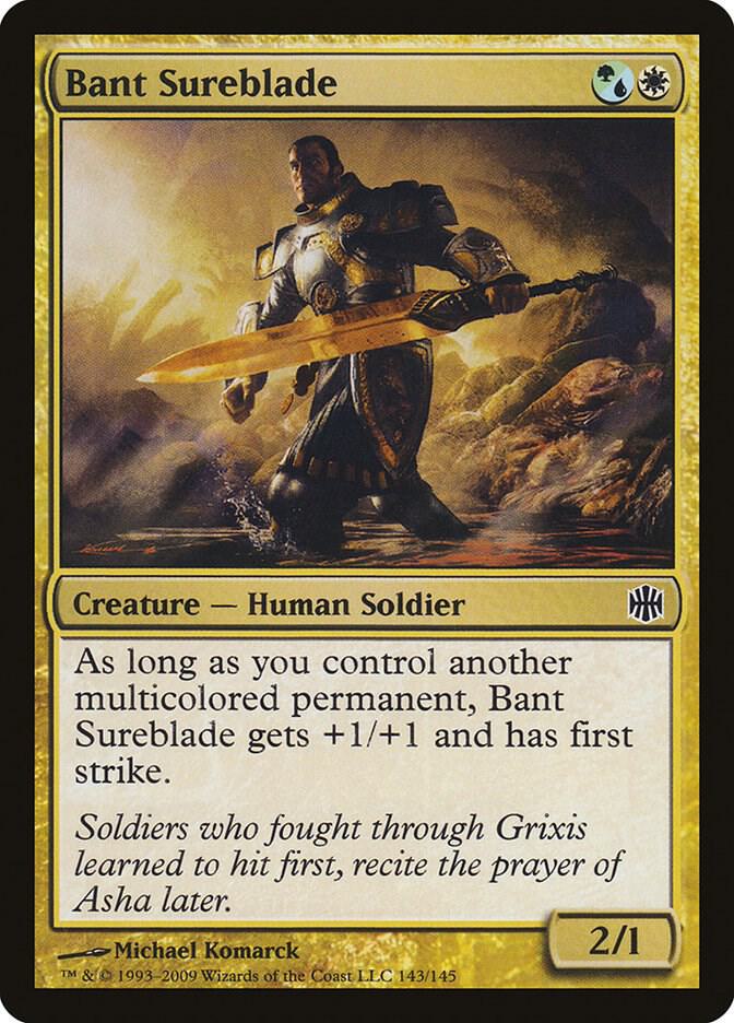 Bant Sureblade 143 card from Alara Reborn