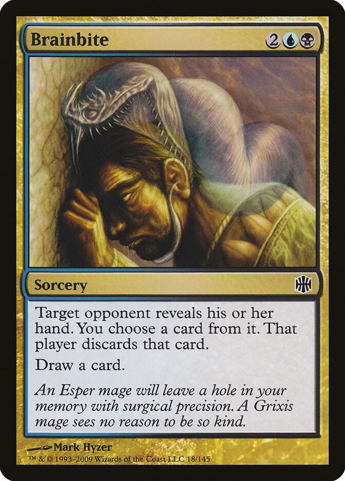 Brainbite 18 card from Alara Reborn