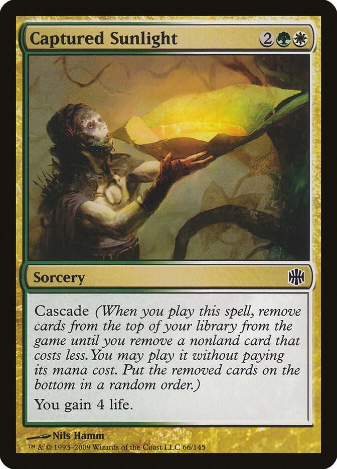 Captured Sunlight 66 card from Alara Reborn