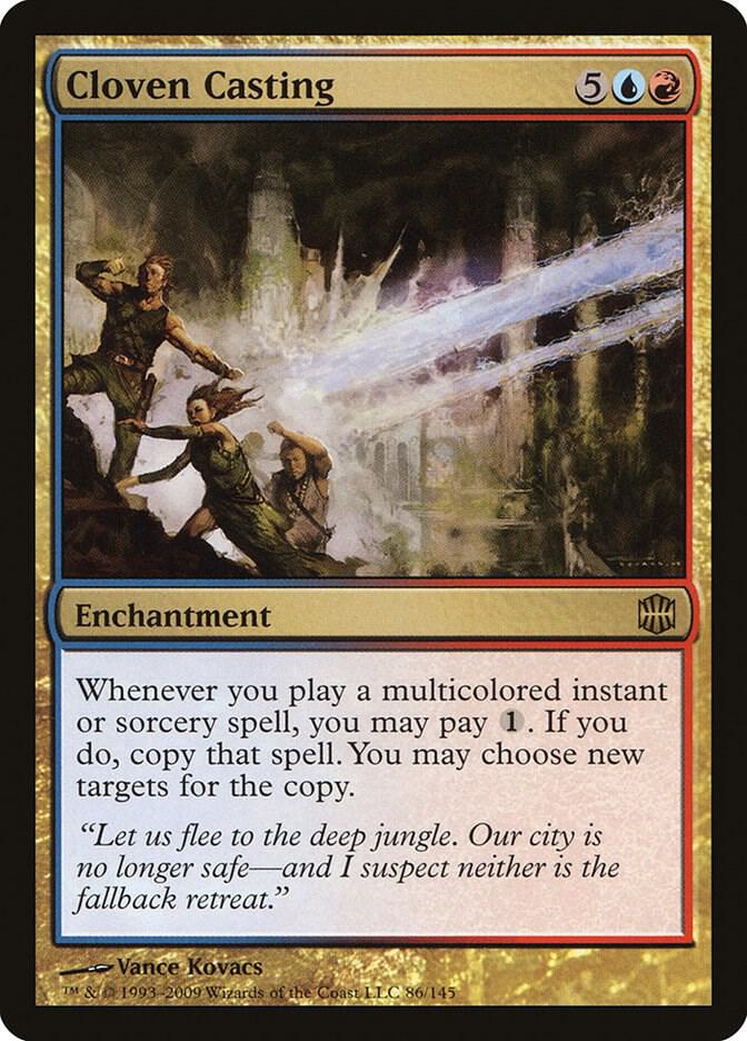 Cloven Casting 86 card from Alara Reborn