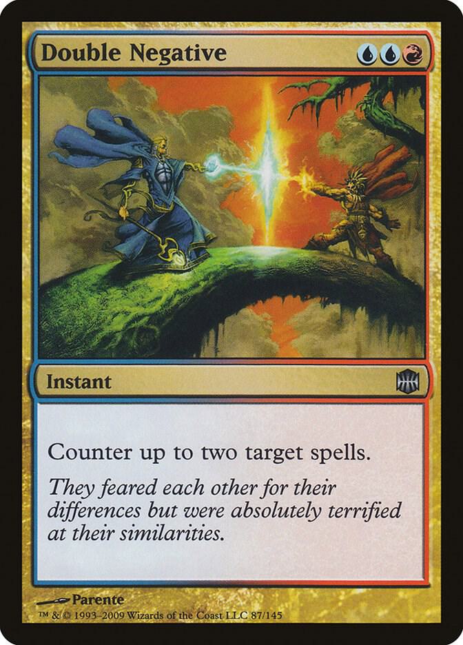 Double Negative 87 card from Alara Reborn