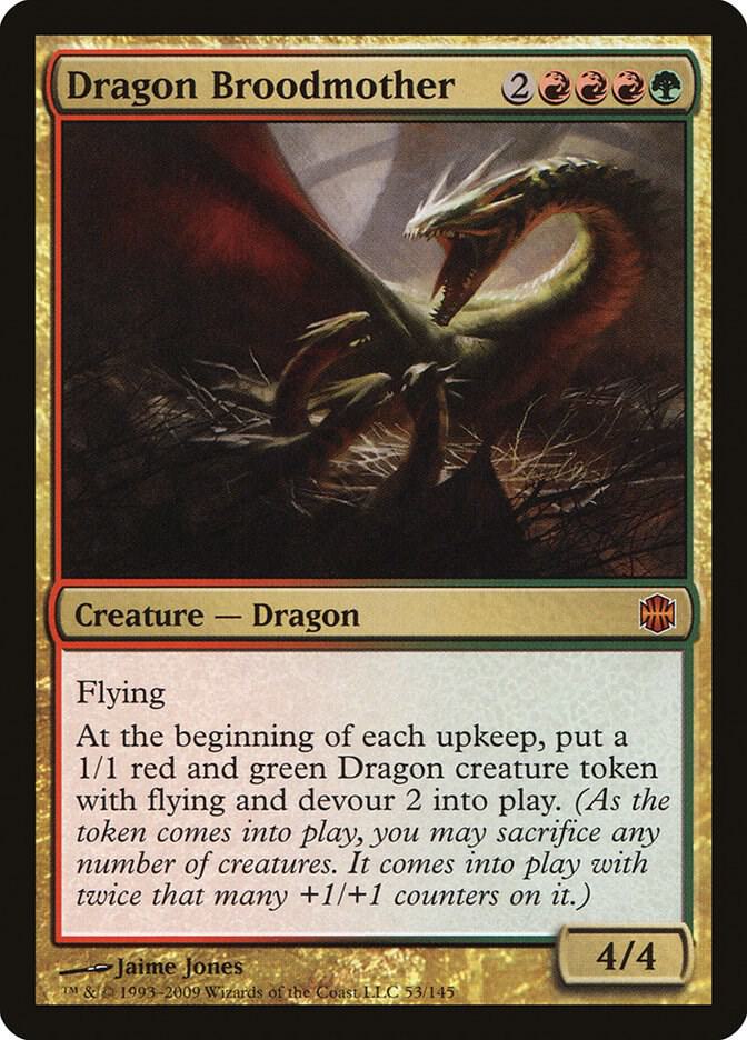 Dragon Broodmother 53 card from Alara Reborn