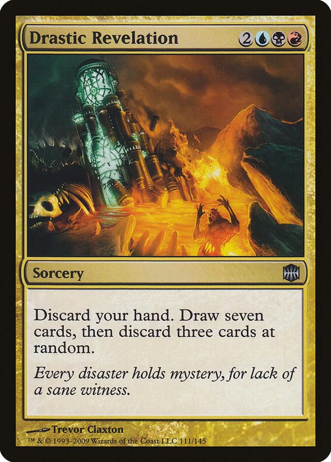 Drastic Revelation 111 card from Alara Reborn
