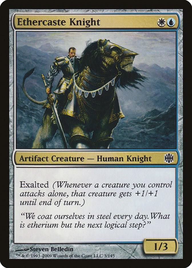 Ethercaste Knight 3 card from Alara Reborn