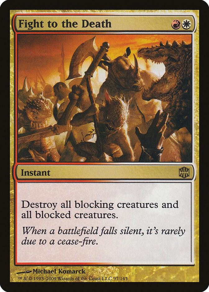 Fight to the Death 97 card from Alara Reborn