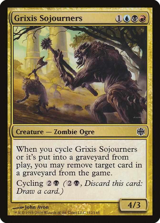 Grixis Sojourners 112 card from Alara Reborn