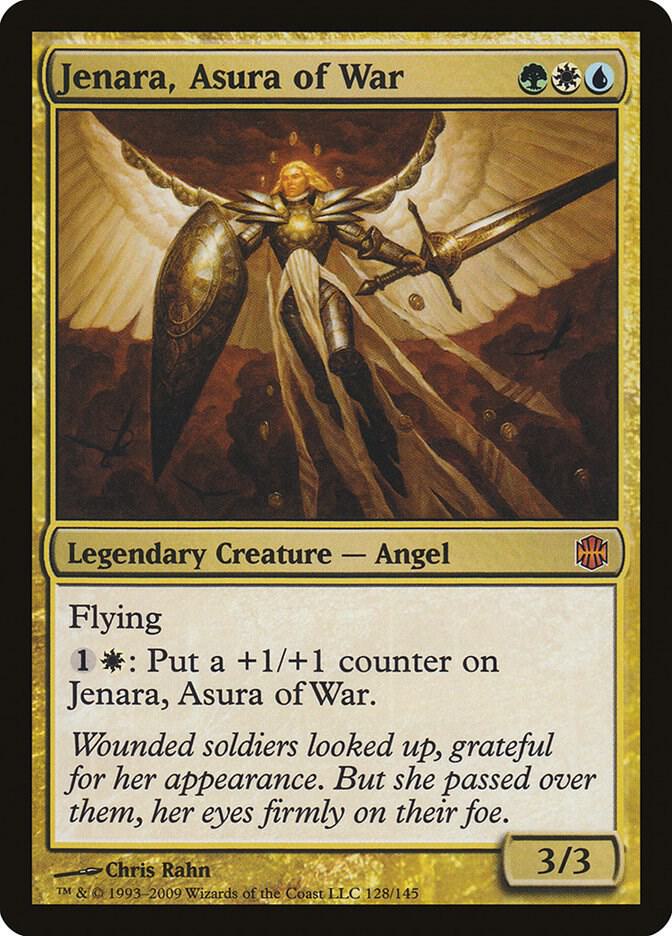 Jenara, Asura of War 128 card from Alara Reborn