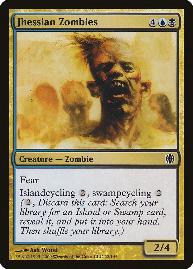 Jhessian Zombies 22 card from Alara Reborn