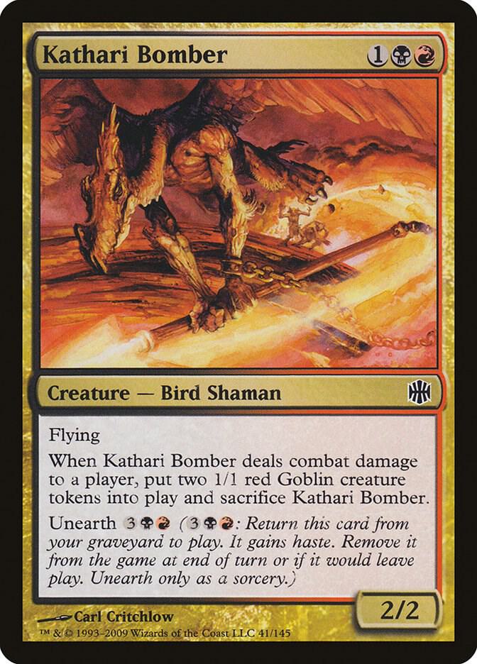 Kathari Bomber 41 card from Alara Reborn
