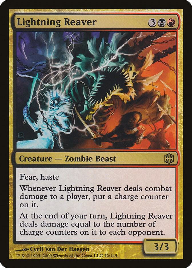 Lightning Reaver 42 card from Alara Reborn