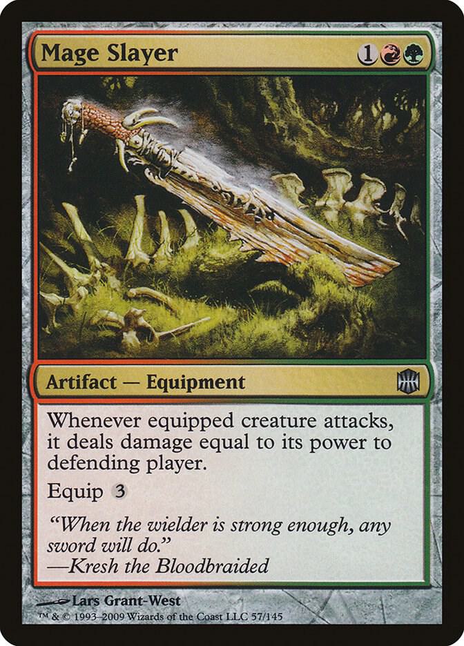 Mage Slayer 57 card from Alara Reborn