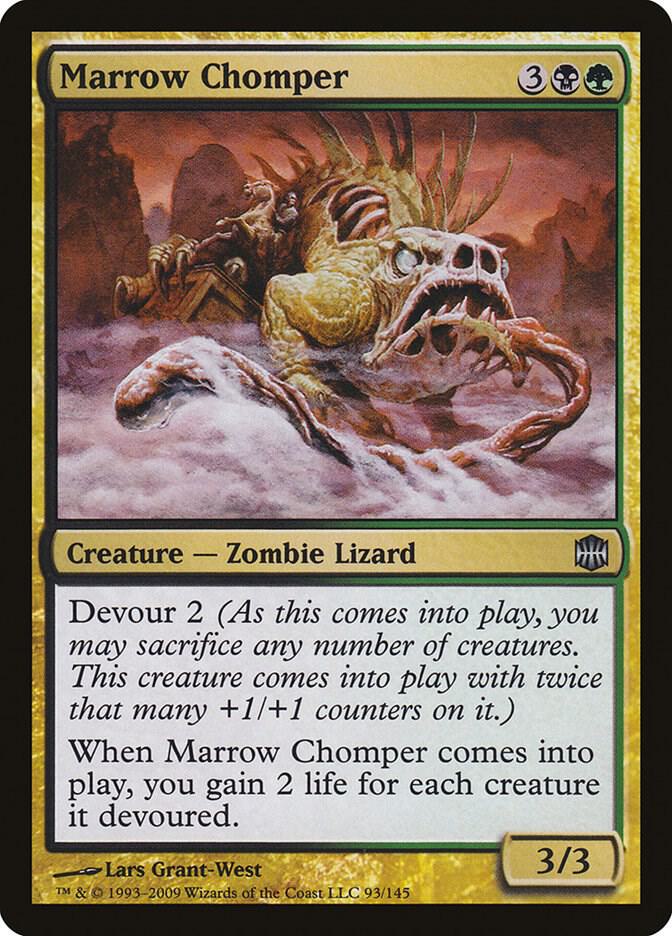 Marrow Chomper 93 card from Alara Reborn