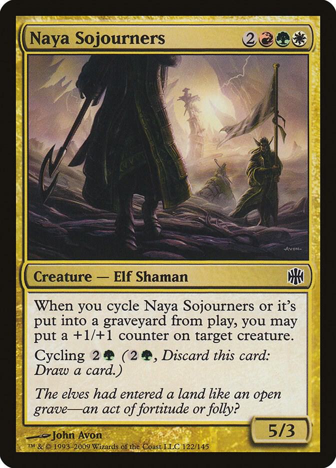 Naya Sojourners 122 card from Alara Reborn