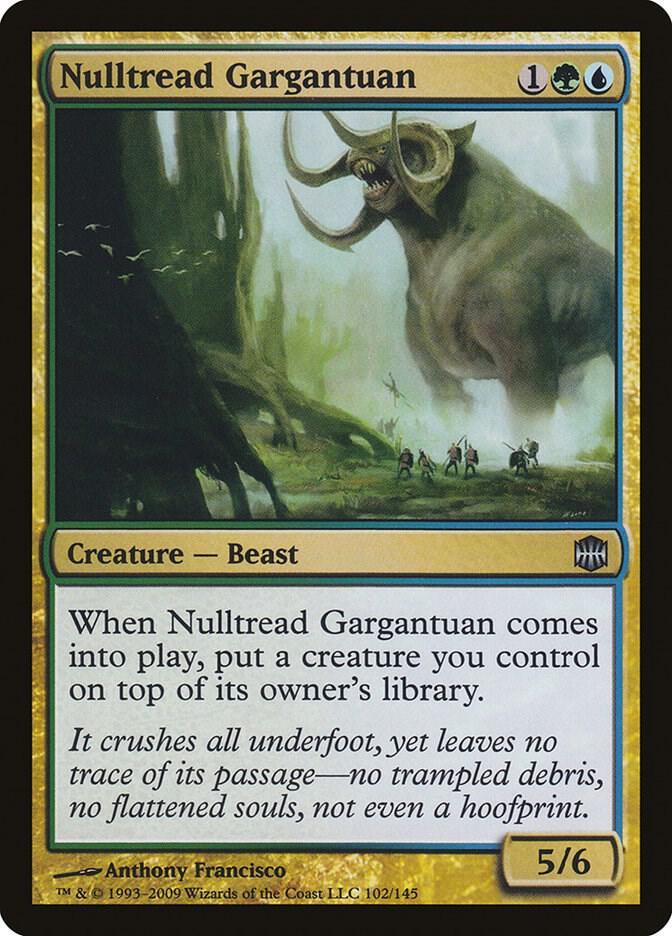 Nulltread Gargantuan 102 card from Alara Reborn