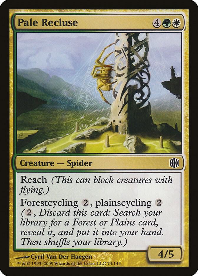 Pale Recluse 74 card from Alara Reborn
