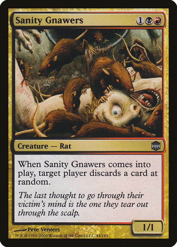 Sanity Gnawers 44 card from Alara Reborn