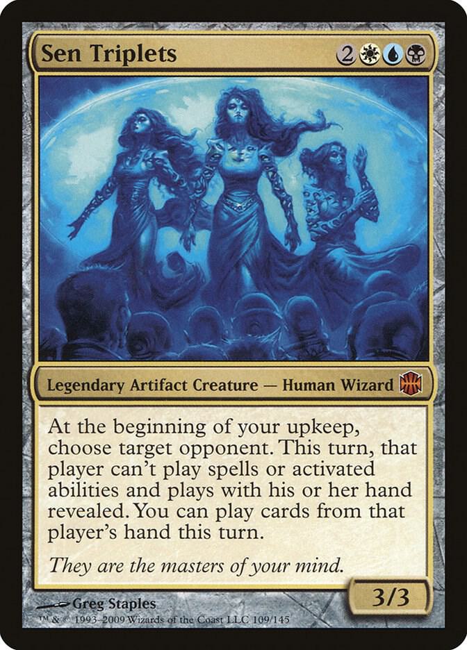 Sen Triplets 109 card from Alara Reborn