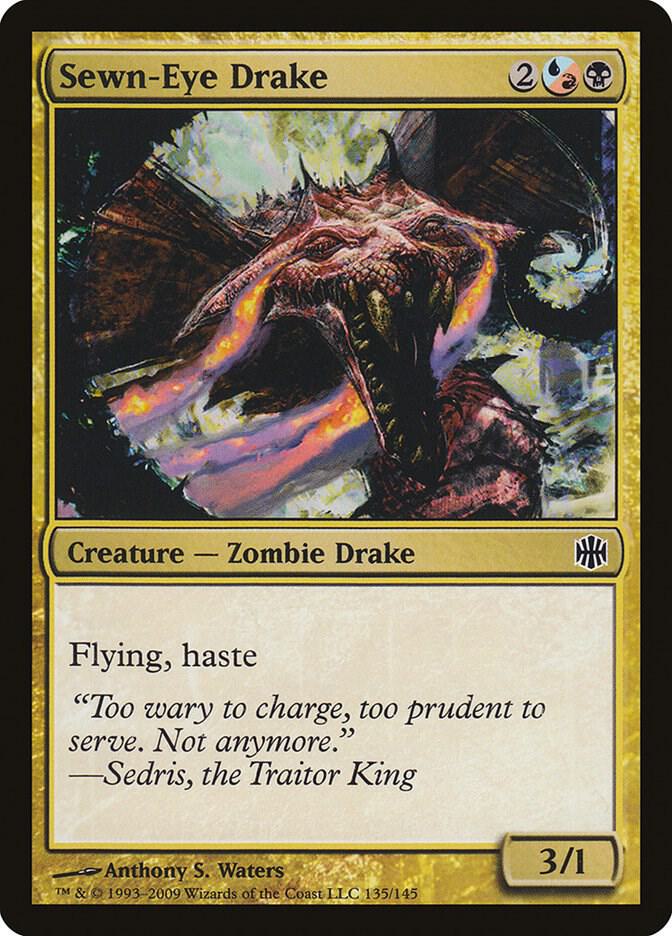 Sewn-Eye Drake 135 card from Alara Reborn