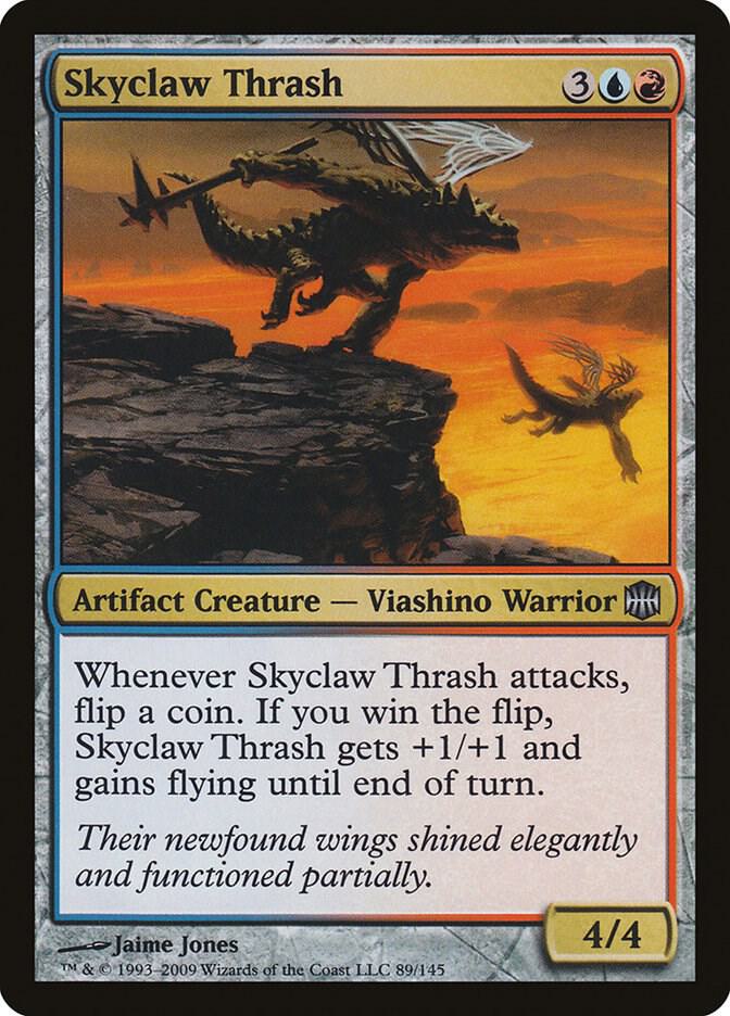 Skyclaw Thrash 89 card from Alara Reborn