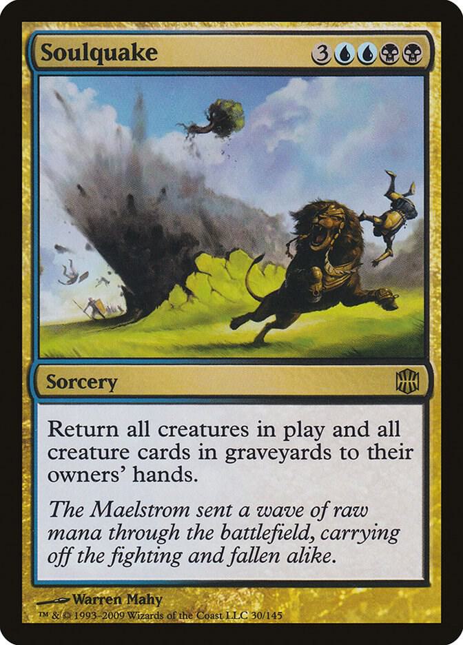 Soulquake 30 card from Alara Reborn