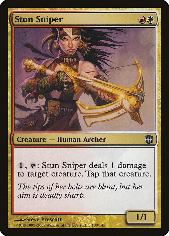 Stun Sniper 100 card from Alara Reborn