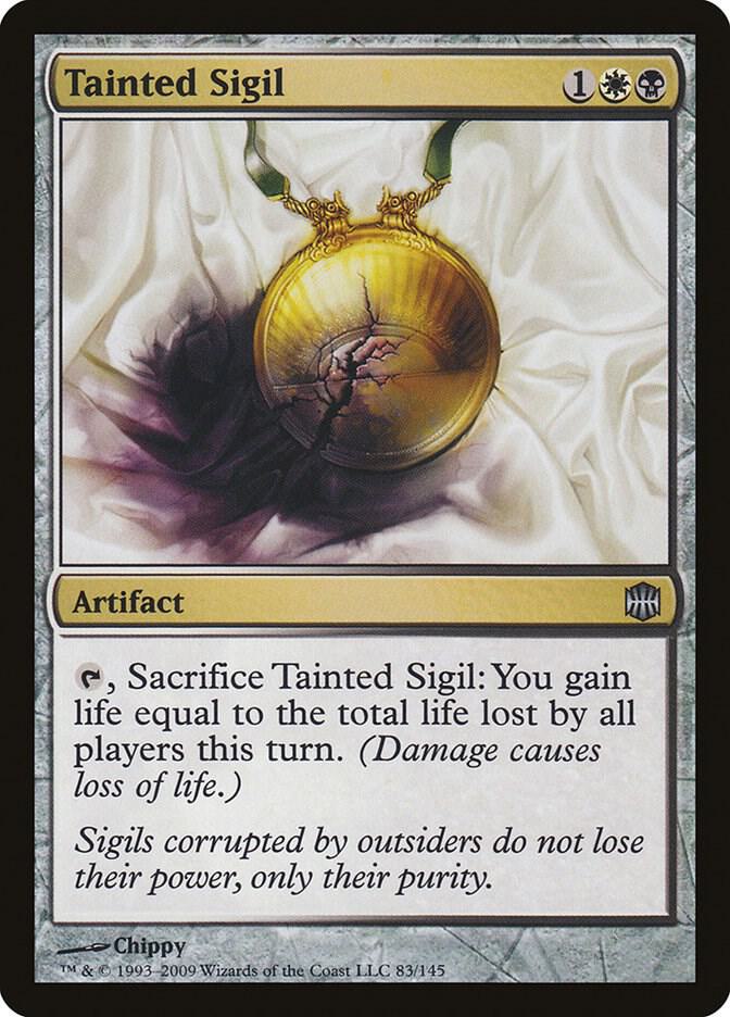 Tainted Sigil 83 card from Alara Reborn