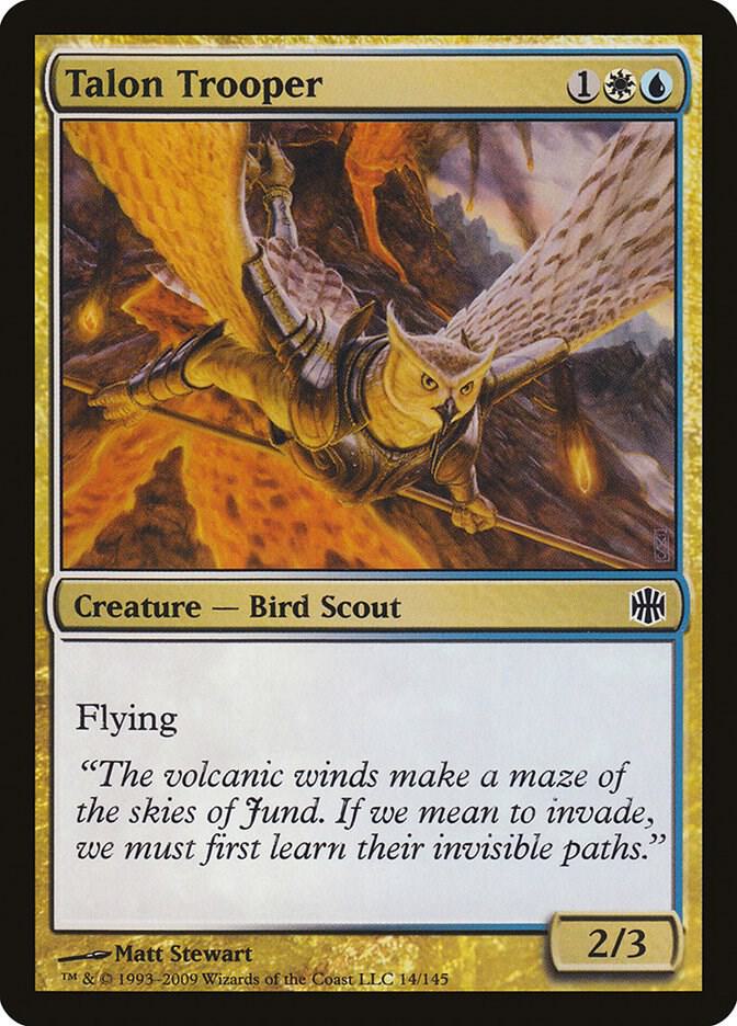 Talon Trooper 14 card from Alara Reborn