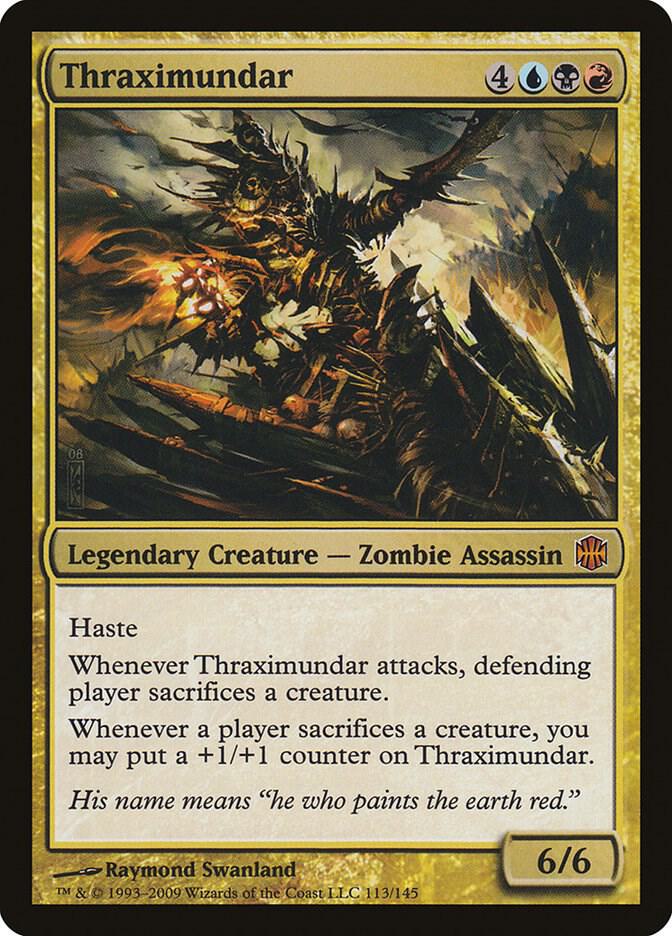 Thraximundar 113 card from Alara Reborn