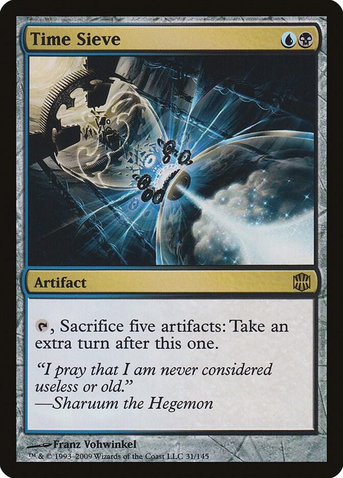 Time Sieve 31 card from Alara Reborn