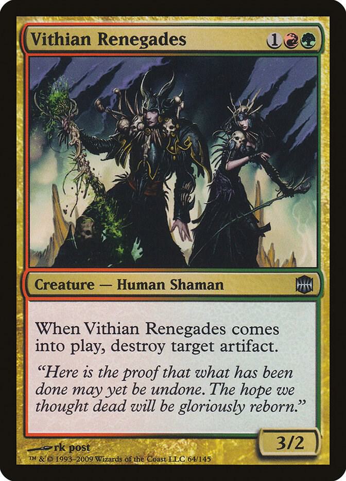 Vithian Renegades 64 card from Alara Reborn