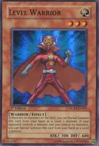 Level Warrior RGBT-EN002 card from Raging Battle