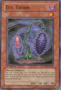 Evil Thorn RGBT-EN009 card from Raging Battle