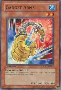 Gadget Arms RGBT-EN017 card from Raging Battle