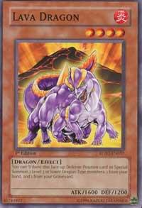 Lava Dragon RGBT-EN037 card from Raging Battle