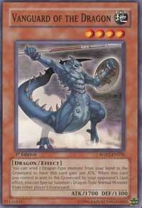 Vanguard of the Dragon RGBT-EN038 card from Raging Battle