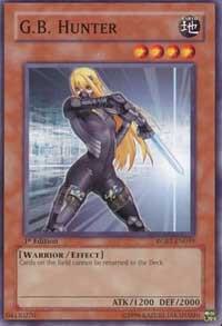 G.B. Hunter RGBT-EN039 card from Raging Battle