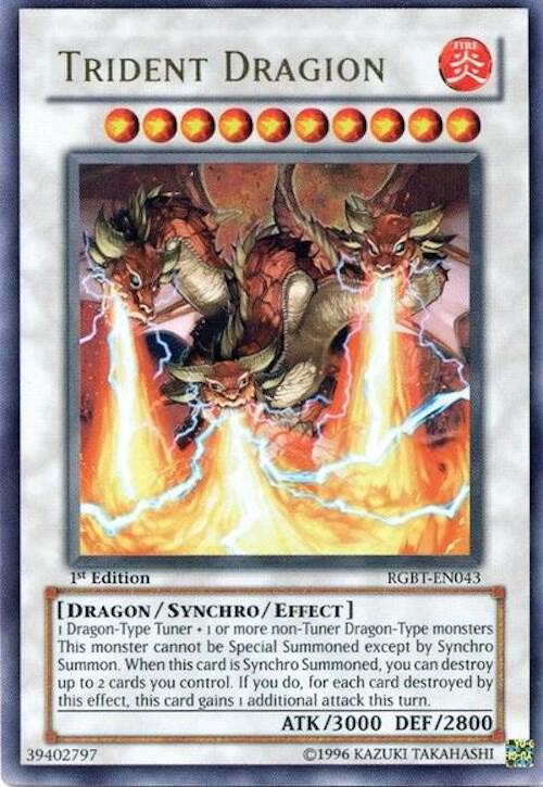 Trident Dragion RGBT-EN043 card from Raging Battle