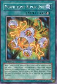 Morphtronic Repair Unit RGBT-EN054 card from Raging Battle