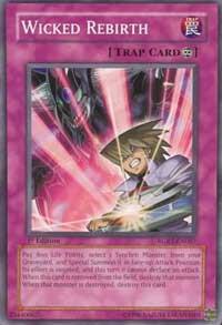 Wicked Rebirth RGBT-EN067 card from Raging Battle