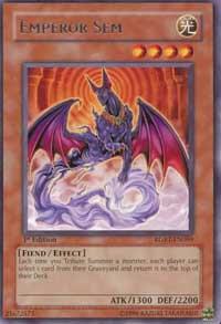 Emperor Sem RGBT-EN099 card from Raging Battle