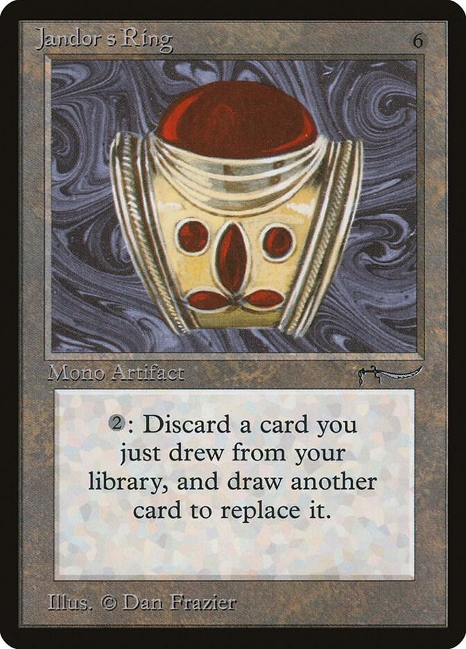 Jandor's Ring card from Arabian Nights