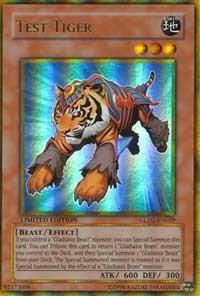 Test Tiger GLD2-EN029 card from Gold Series 2009