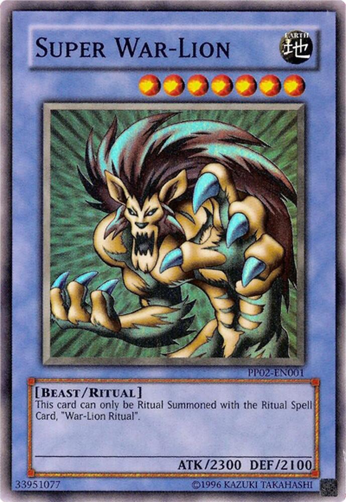 Super War-Lion PP02-EN001 card from Premium Pack 2