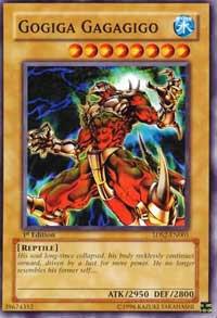 Gogiga Gagagigo 5DS2-EN001 card from 5D's Starter Deck 2009